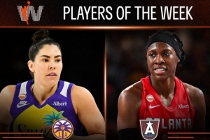 WNBA周最佳：火花队普拉姆场均27+8 梦想队瑞尼·霍华德23+6+4
